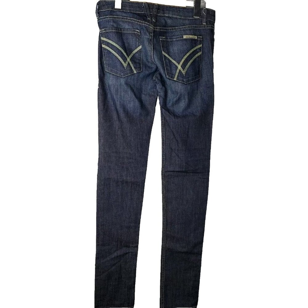William Rast Jeans Jerri Ultra Skinny Womens 26 Made in USA Dark Wash